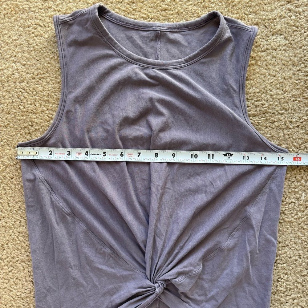 Lululemon Crescent Tank Graphite Purple 6 - Picture 8 of 9
